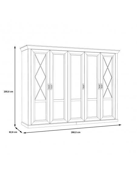 Szafa ubraniowa Kashmir Szafa ubraniowa Kashmir