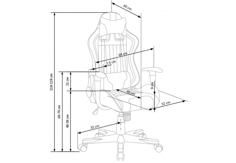 Fotel obrotowy Cayman Fotel obrotowy Cayman