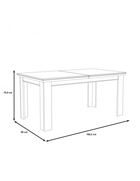 Stół rozkładany Kashmir