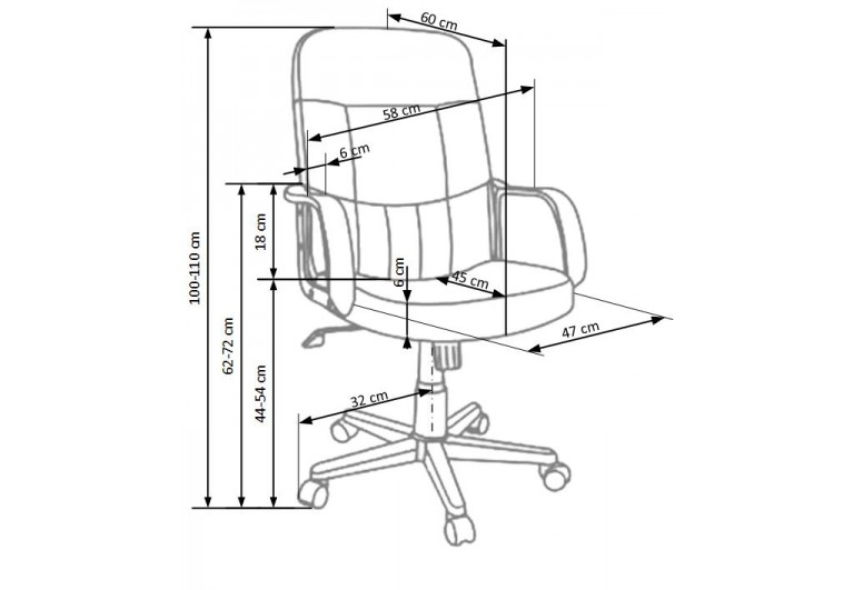 Fotel obrotowy Denzel