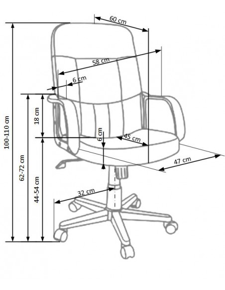 Fotel obrotowy Denzel