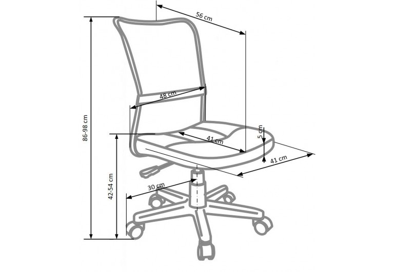 Fotel obrotowy Dingo