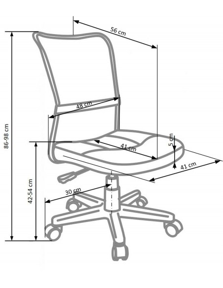 Fotel obrotowy Dingo