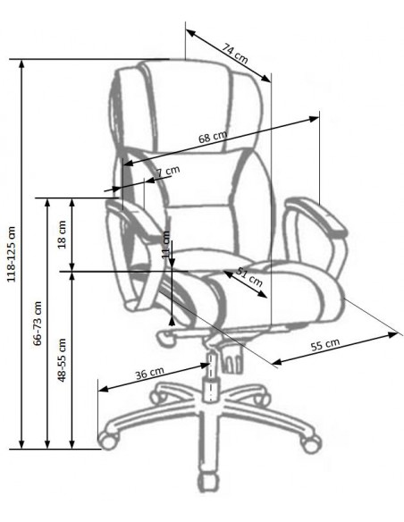 Fotel obrotowy Foster