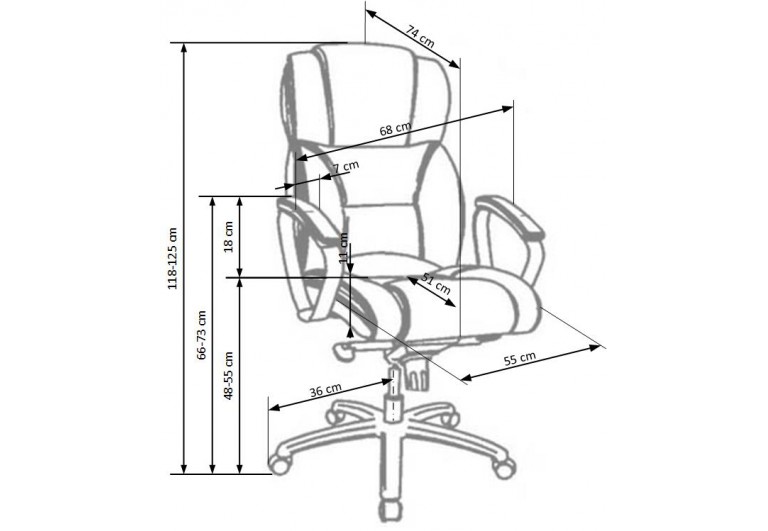 Fotel obrotowy Foster
