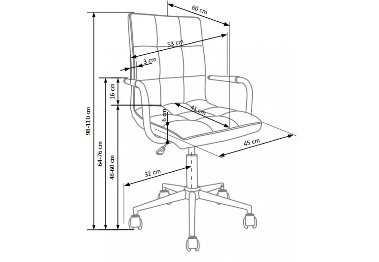 Fotel obrotowy Gonzo 2