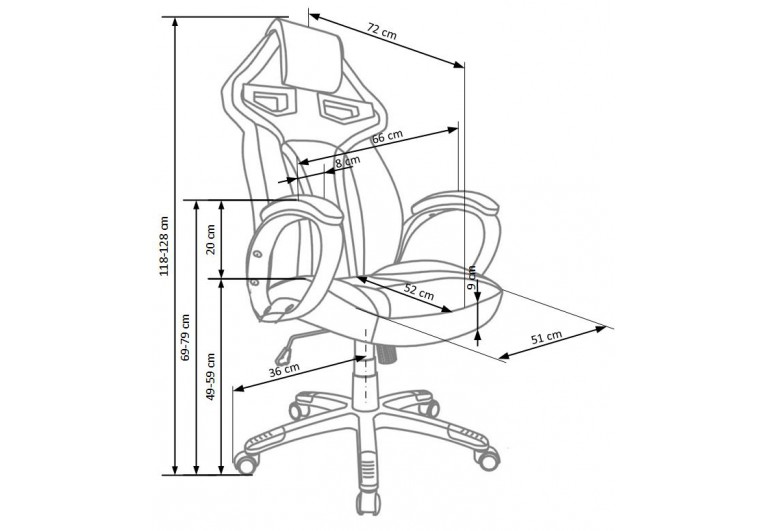 Fotel obrotowy Honoro Fotel obrotowy Honoro