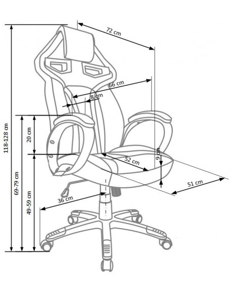 Fotel obrotowy Honoro Fotel obrotowy Honoro